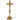 H-107B-AC Brass Altar Cross