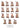 Wood Carved Set of 15 Stations of the Cross (1341)