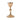 traditional gothic chalice, rounded base, embossed grape and wheat on base