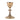 traditional gothic chalice. all gold plated. ornate over cup and base