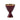 red enamel chalice with gold plated cup