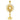 H-210XR Traditional Monstrance with Luna, 24K Gold Plated