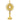 H-306 Gold Plated Chapel Monstrance