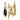 triple wall hanging church bell with hanging angel figure