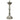 H-98S-18.5 Silver Plated Candlestick
