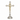 H-98ACSHS Short Silver Plated Altar Cross