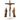 Wood Carved Crucifixion Group (1023)
