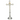 H-98ACS Silver Plated Altar Cross