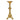 Brass traditional candlestick, brass altar candlestick, decorative brass candlestick, 24" tall candlestick 
