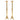 Pair of tall brass traditional candlesticks, pair of tall brass candlesticks, pair of brass candlesticks, pair of brass altar candlesticks, 42" tall candlestick