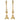 Pair of decorative brass altar candlesticks with marble stems, pair of brass altar candlesticks with marble stems, pair of altar candlesticks with marble stems, pair of brass candlesticks with marble stems
