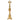 Large brass gothic style candlestick, large brass candlestick, gothic style candlestick, brass gothic candlestick, brass candlestick, 42" tall candlestick
