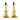 Pair of short ornate gold plated altar candlesticks, pair of ornate gold plated altar candlesticks, pair of short gold plated candlesticks, pair of short gold plated altar candlesticks

