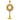 H-210LHS Large Host Monstrance with Luna, Silver Accents