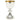 *H-2000HS - Smooth Silver Marian Communion Cup