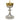 gothic ciborium silver with gold cup