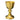 *H-2000HG - Hammered Gold Marian Communion Cup