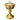 *H-2000HGC - Hammered Gold Marian Ciboria