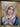 (T-86/3) Baked Enamel Panel of Mary, Blessed Mother