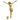 H-382 Solid Brass Corpus for your Crucifix, 10 1/4" ht.