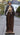 wood carved statue of st clare