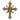 pope pius ix pectoral cross for a bishop, brass