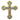(H-310) Baked Enamel Wall Crucifix