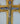 (H-310) Baked Enamel Wall Crucifix