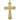 ihs gold plated pectoral cross. ornate
