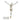 H-35CINRI Silver Plated Corpus for your Crucifix, 6 1/2" ht.