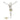 H-44CINRI Silver Plated Corpus for your Crucifix, 3 1/4" ht.
