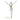 H-60CINRI Silver Plated Corpus for your Crucifix, 4 1/2" ht.