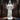 white marble statue of immaculate heart of mary
