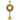 H-210LHG Large Host Monstrance with Luna, Gold Accents