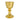 *H-2000HG - Hammered Gold Marian Communion Cup