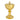 *H-2000HGC - Hammered Gold Marian Ciboria