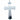 *H-7615S Silver Plated IHS Bishops Pectoral Cross
