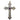 *Sterling Silver Bishops Pectoral Cross, Purple Stone