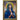 (T-120) Baked Enamel Panel of Mary, Our Lady of Sorrows