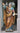 wood carved statue of st peter holding the keys