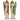 Two angel statues with colorful wings on a white background. fiberglass