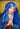 (T-121) Baked Enamel Panel of The Blessed Mother