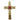 wheat pectoral cross with red stone